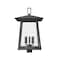 Z-Lite Rainer 5 Light Outdoor Post Mount Fixture, 15.5in. W x 26in. H, Black 5015PHXLS-BK - alternate 6